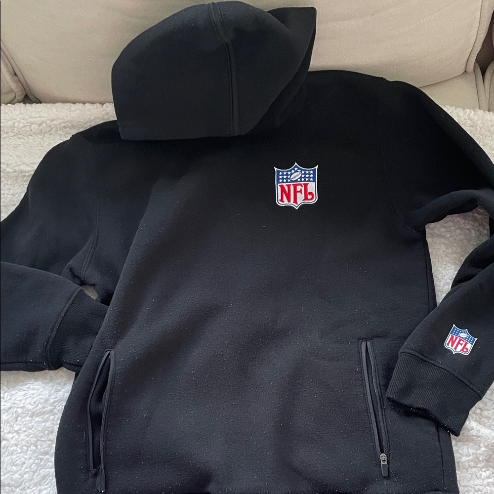 Boys NFL Black Pullover Hoodie